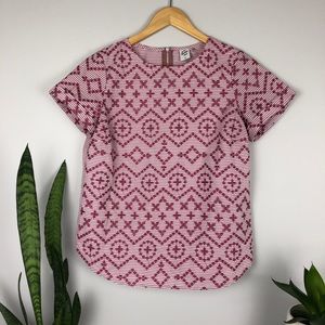Boxy Embroidered Tee